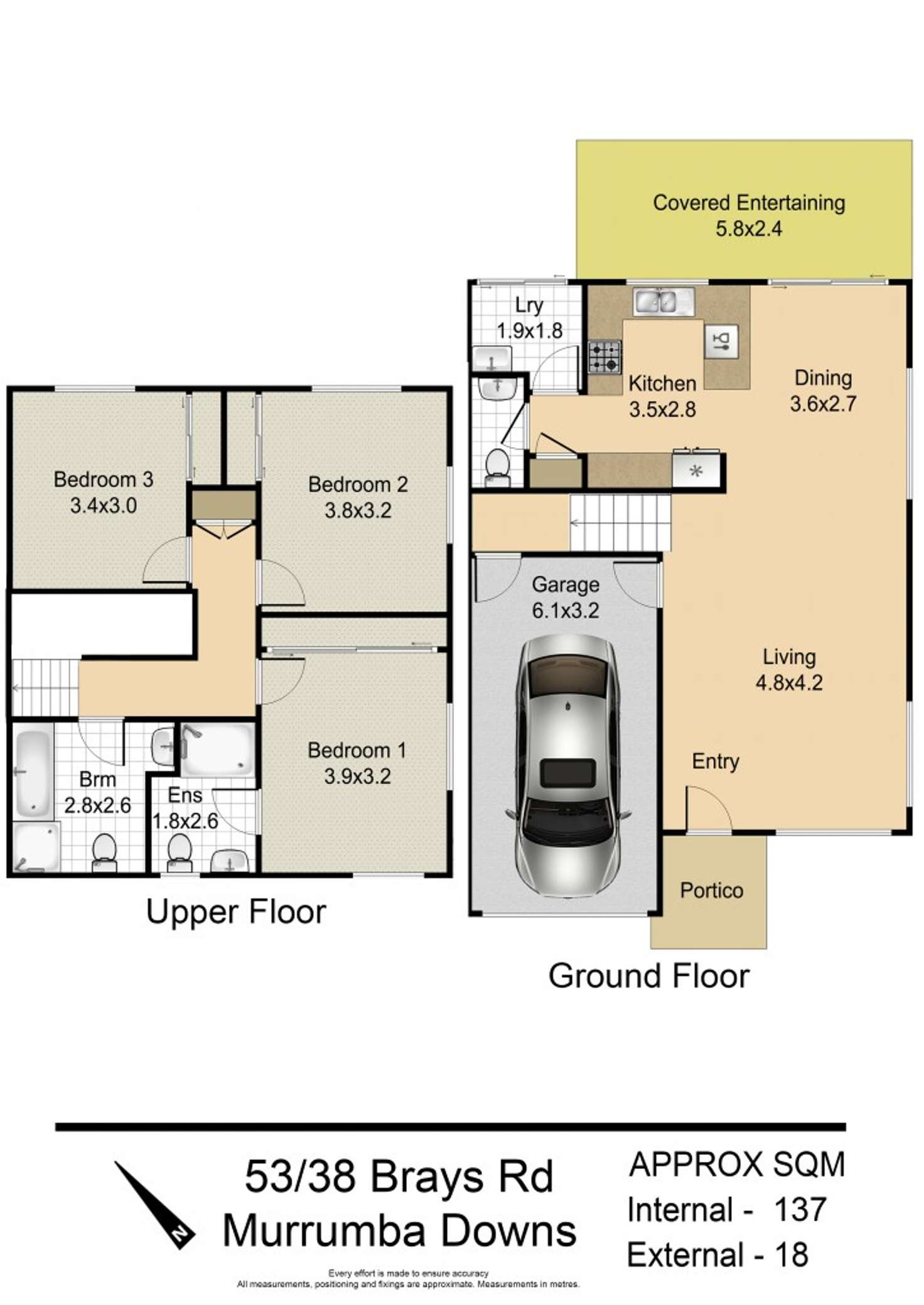 Floorplan of Homely house listing, 53/38-48 Brays Rd, Murrumba Downs QLD 4503