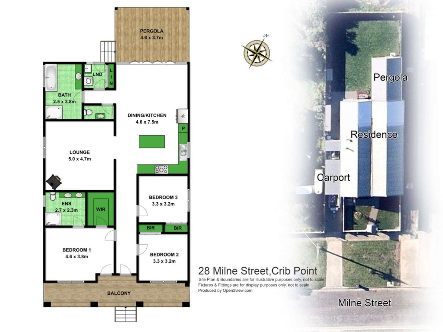 Floorplan of Homely house listing, 28 Milne Street, Crib Point VIC 3919