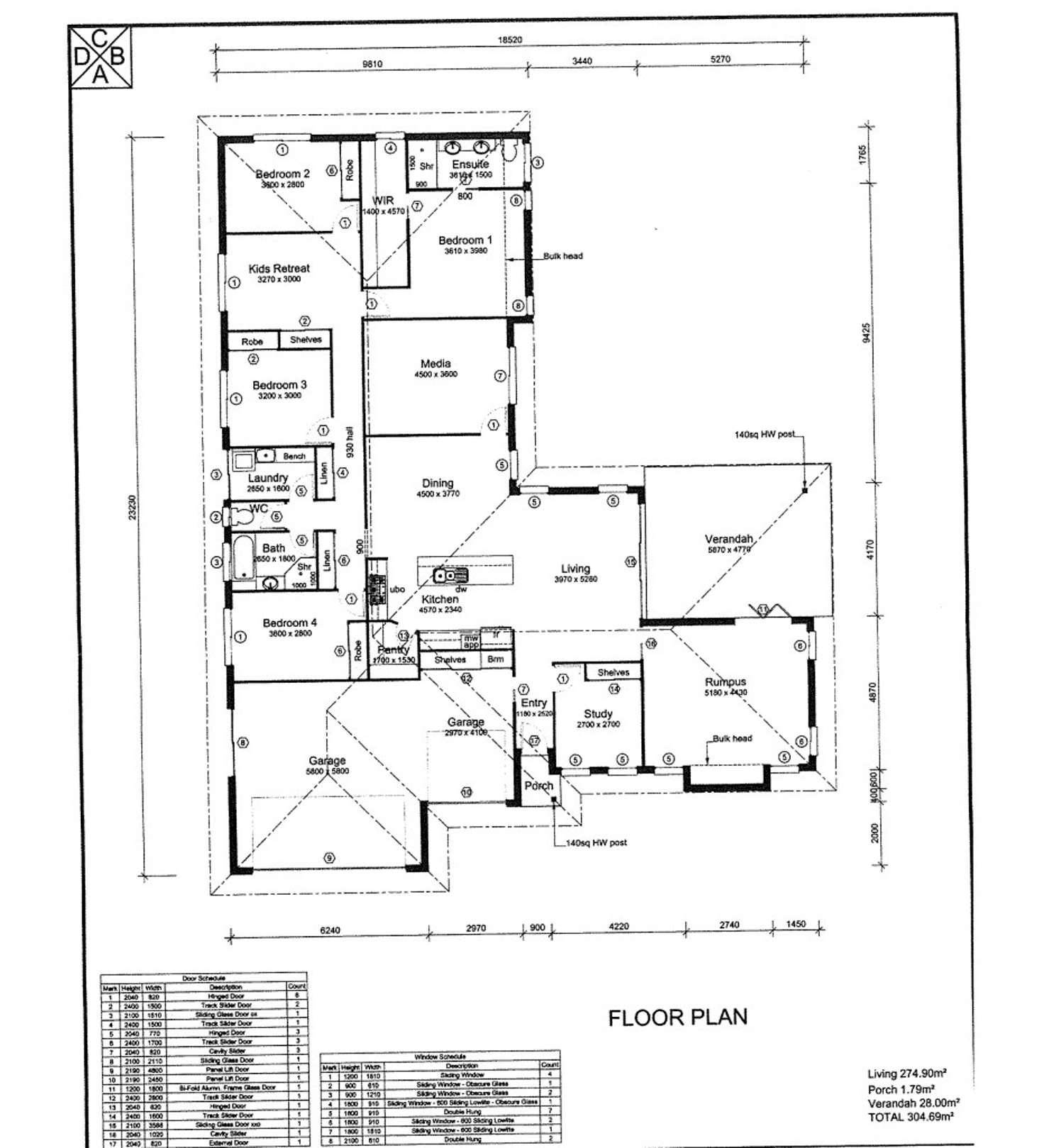 Floorplan of Homely house listing, 4 Peggy Drive, Coral Cove QLD 4670