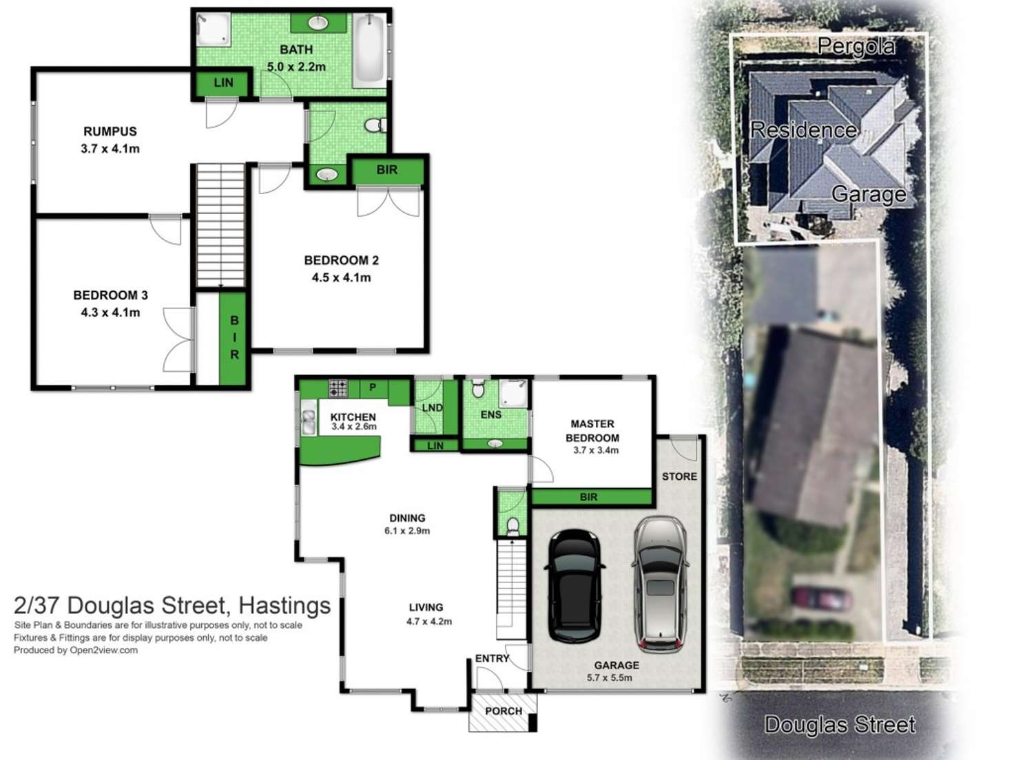 Floorplan of Homely townhouse listing, 2/37 Douglas Street, Hastings VIC 3915
