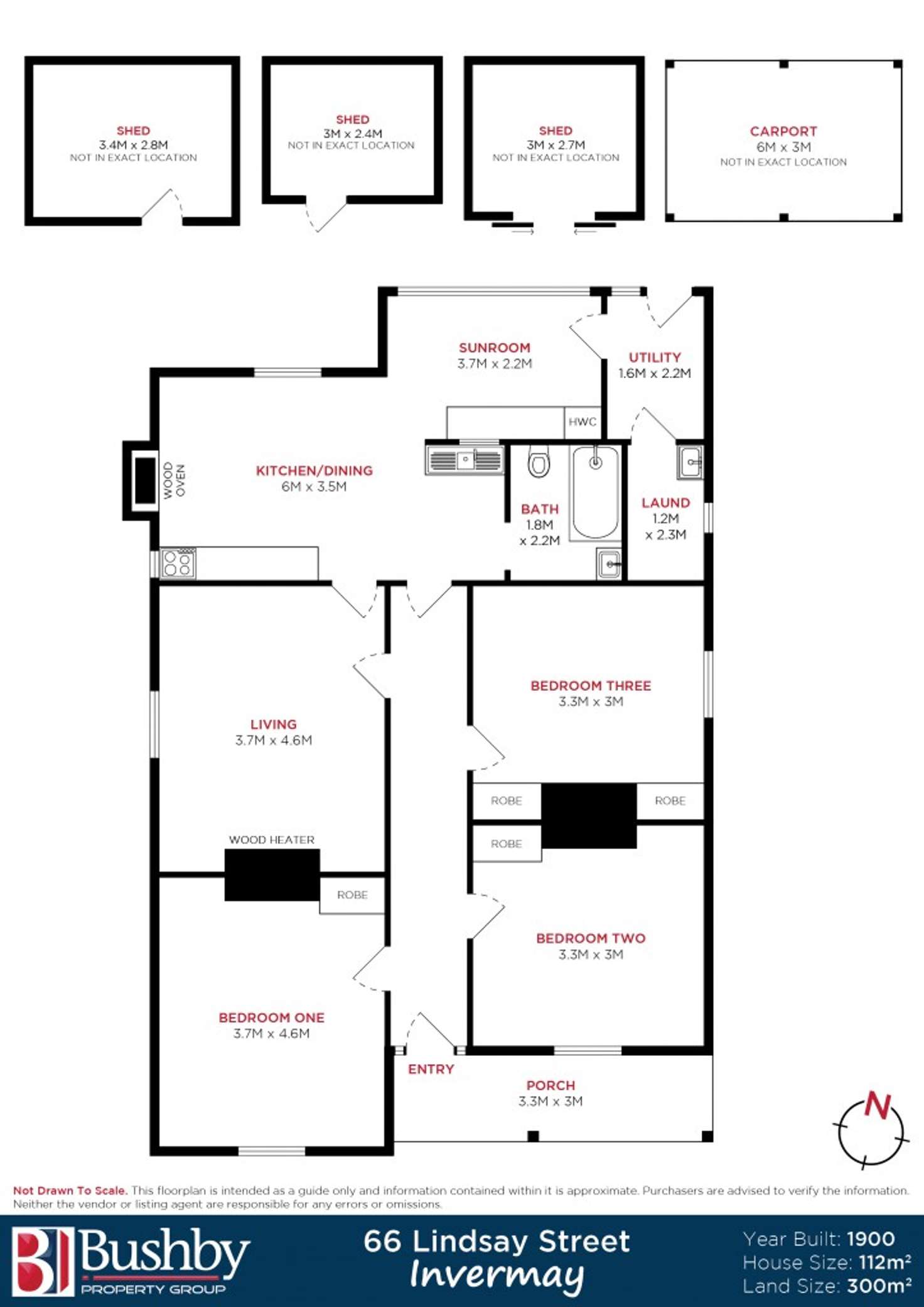 Floorplan of Homely house listing, 66 Lindsay Street, Invermay TAS 7248