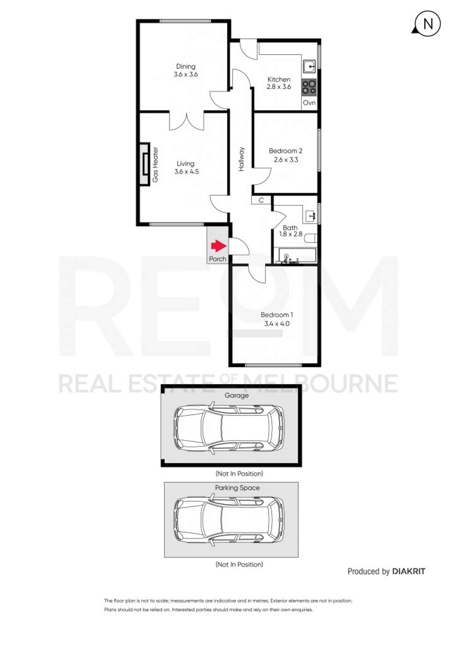 Floorplan of Homely apartment listing, 3/70 Nirvana Avenue, Malvern East VIC 3145