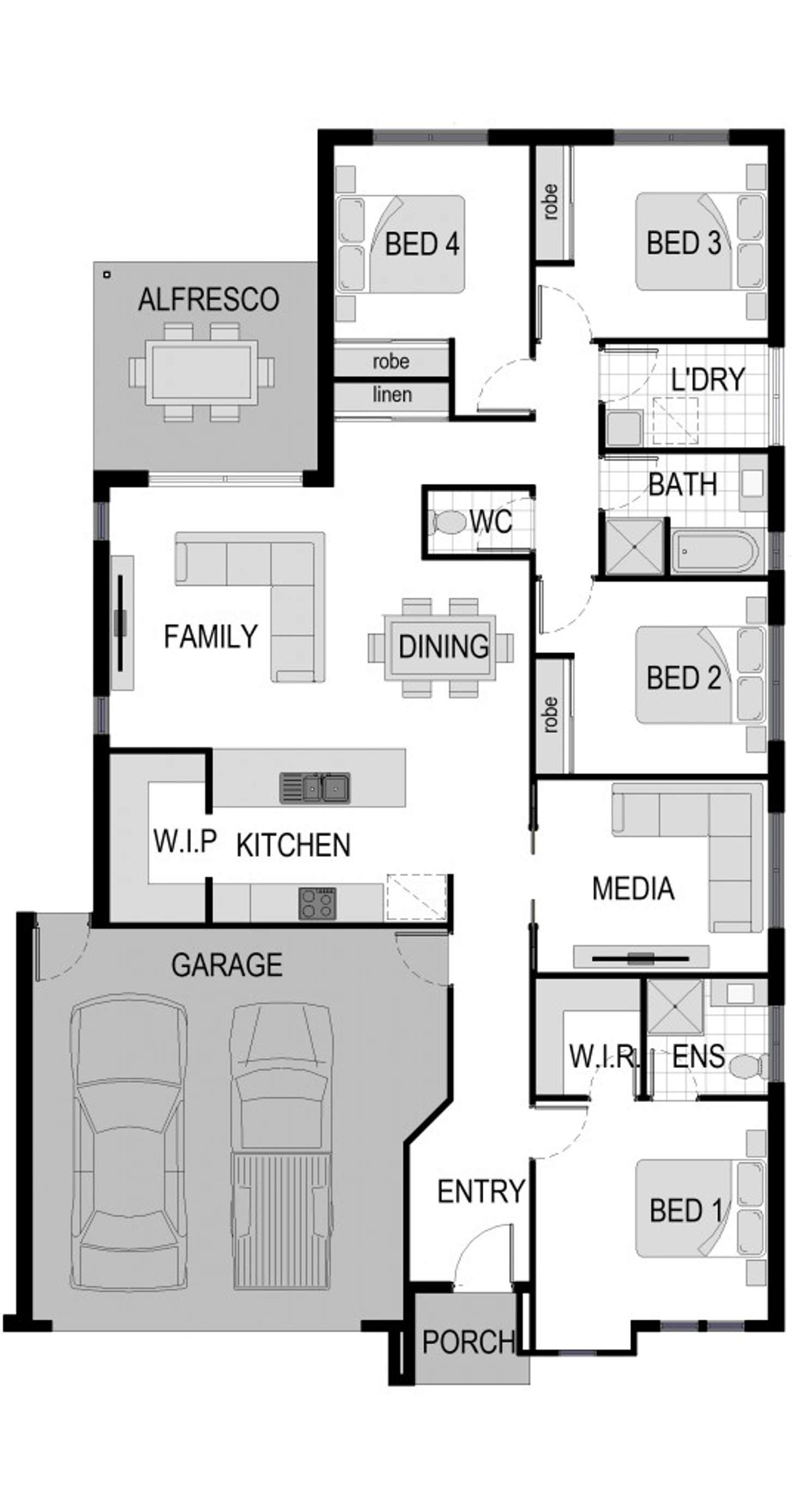 Floorplan of Homely house listing, 116 George Alexander Way, Coomera QLD 4209