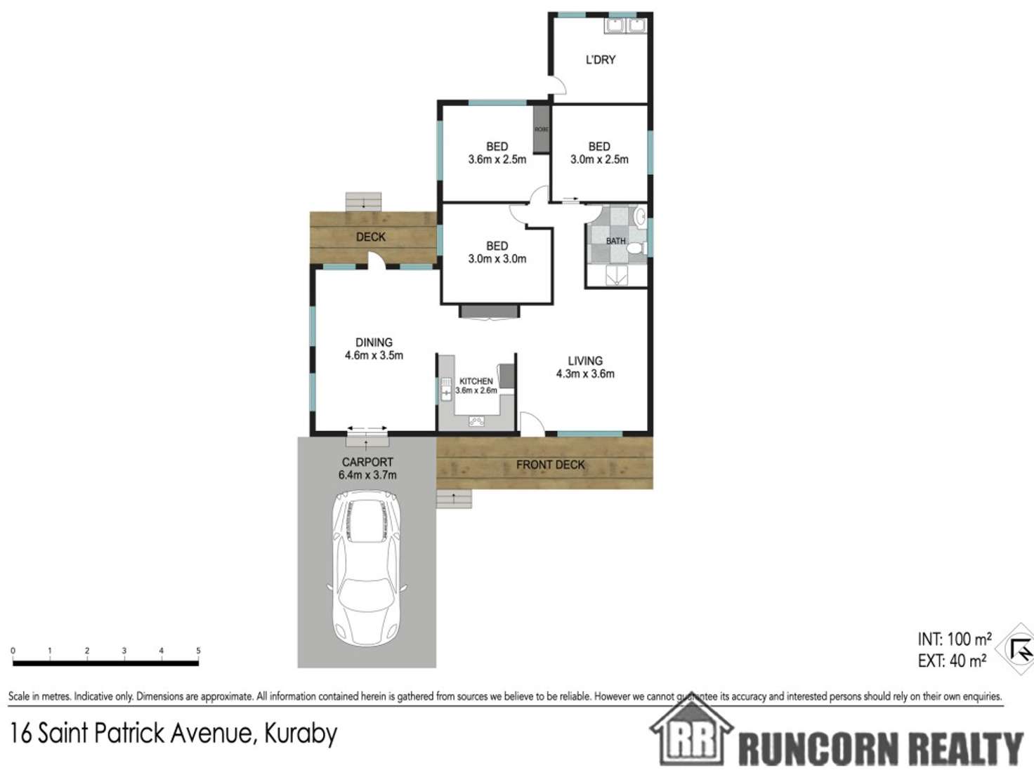 Floorplan of Homely house listing, 16 St Patrick Avenue, Kuraby QLD 4112