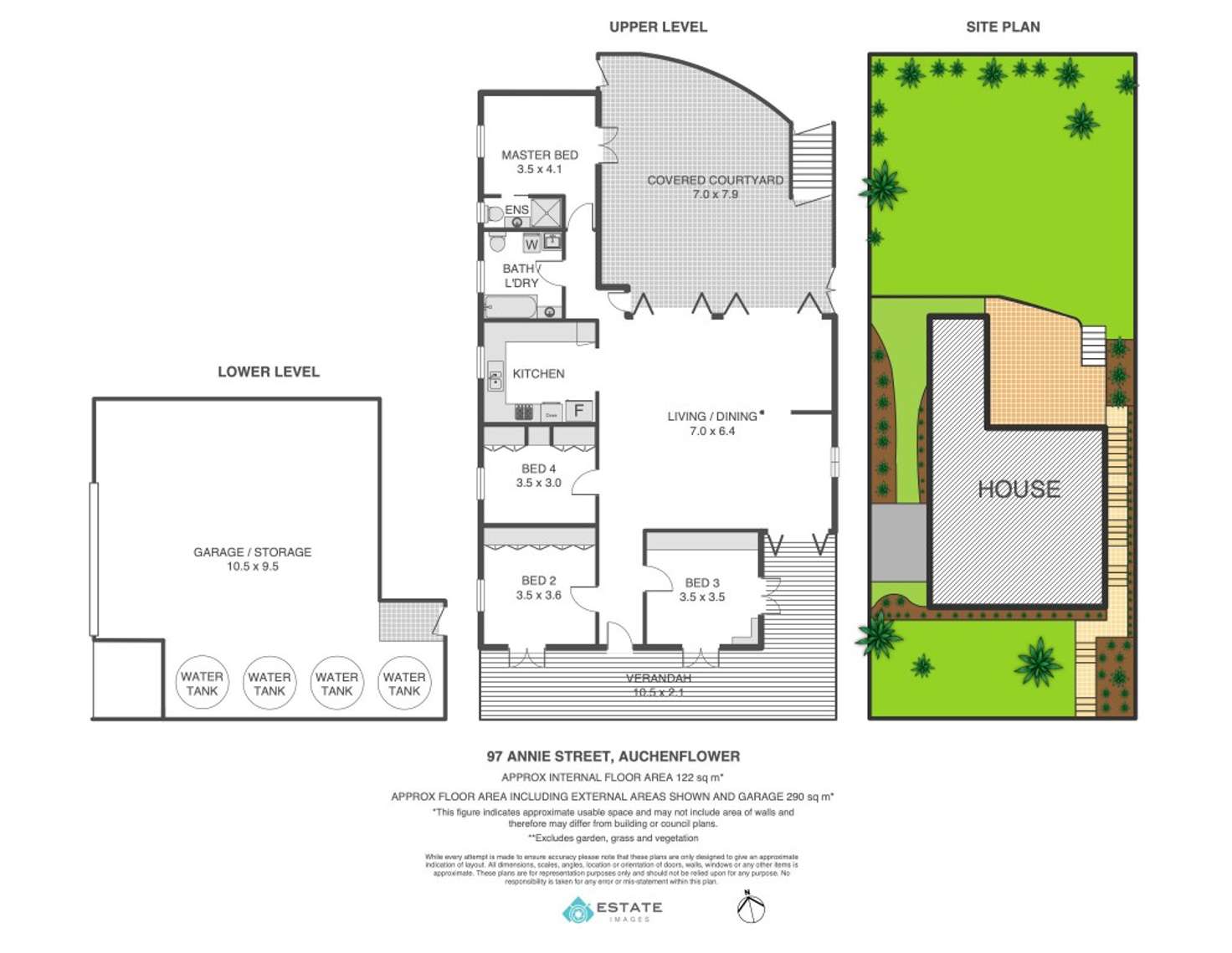 Floorplan of Homely house listing, 97 Annie Street, Auchenflower QLD 4066