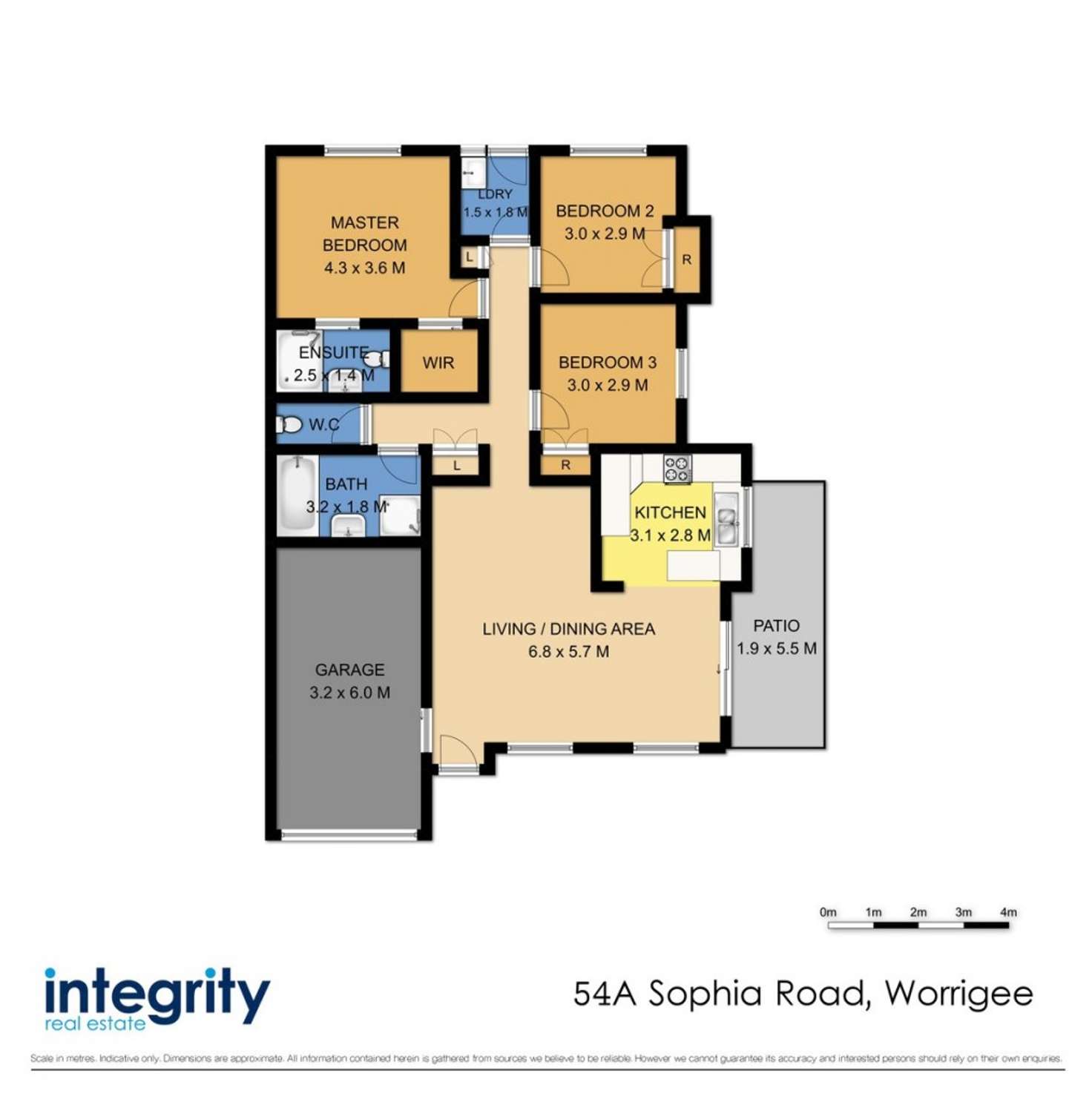 Floorplan of Homely house listing, 54a Sophia Road, Worrigee NSW 2540