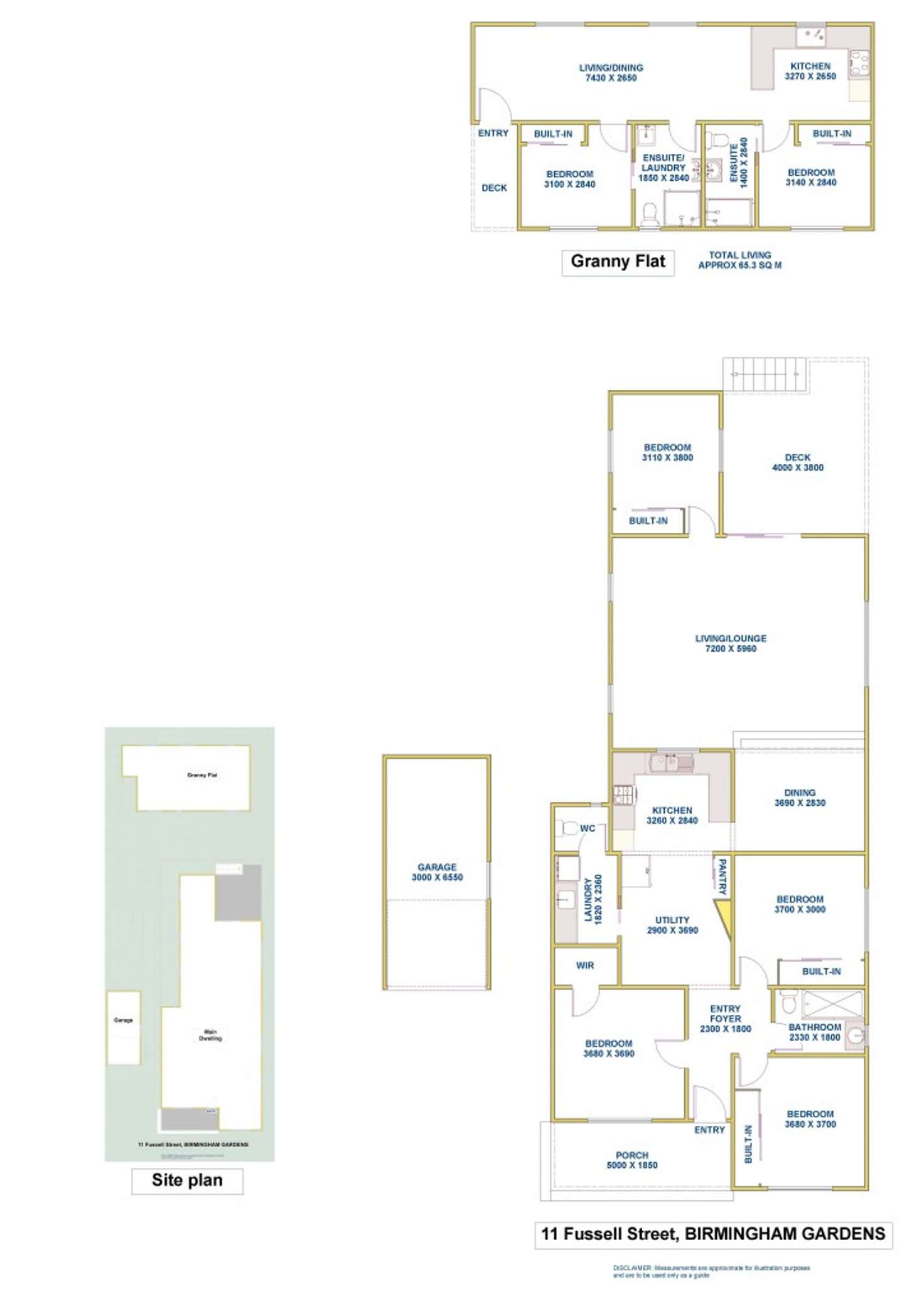 Floorplan of Homely house listing, 11 Fussell Street, Birmingham Gardens NSW 2287