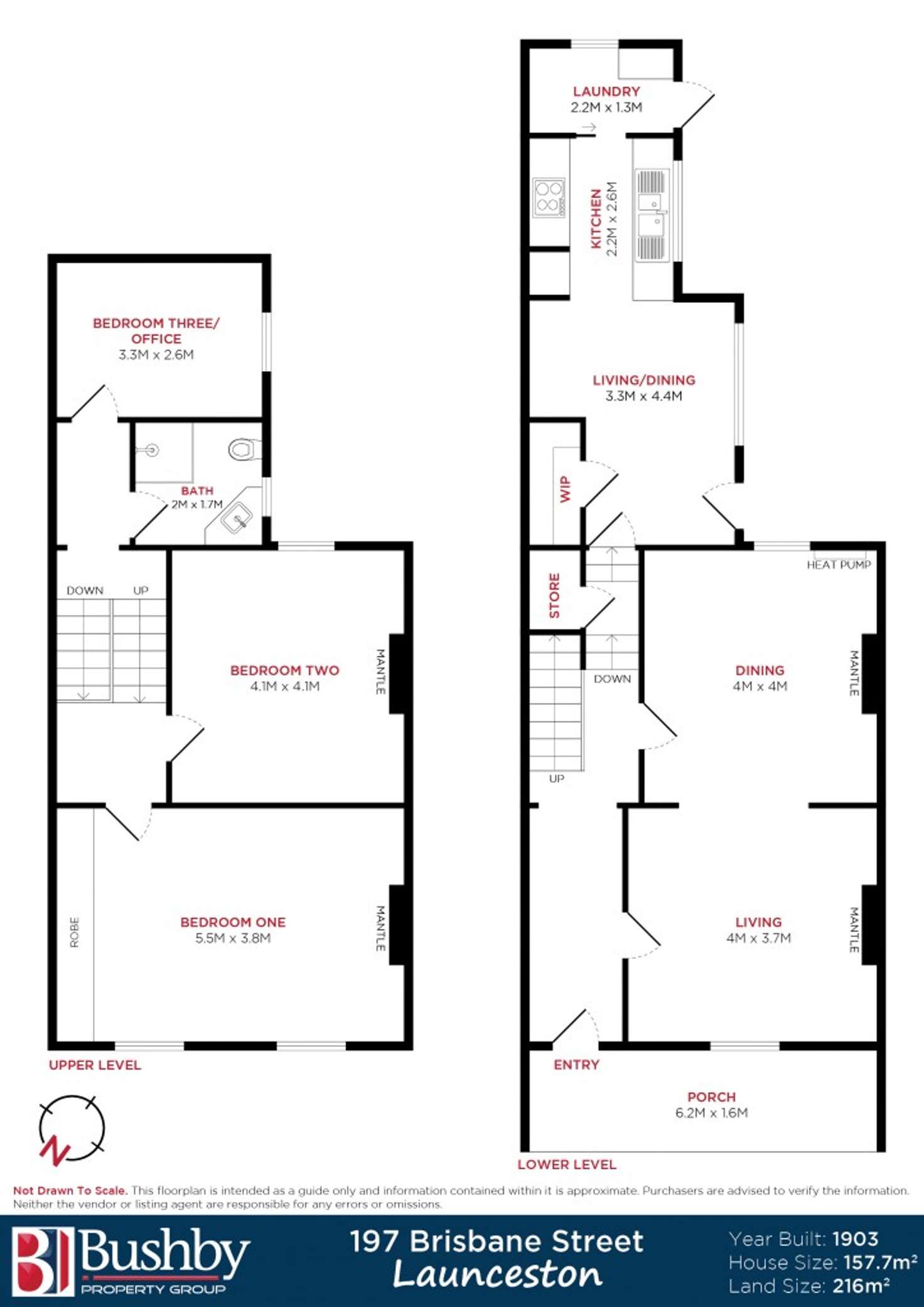 Floorplan of Homely house listing, 197 Brisbane Street, Launceston TAS 7250