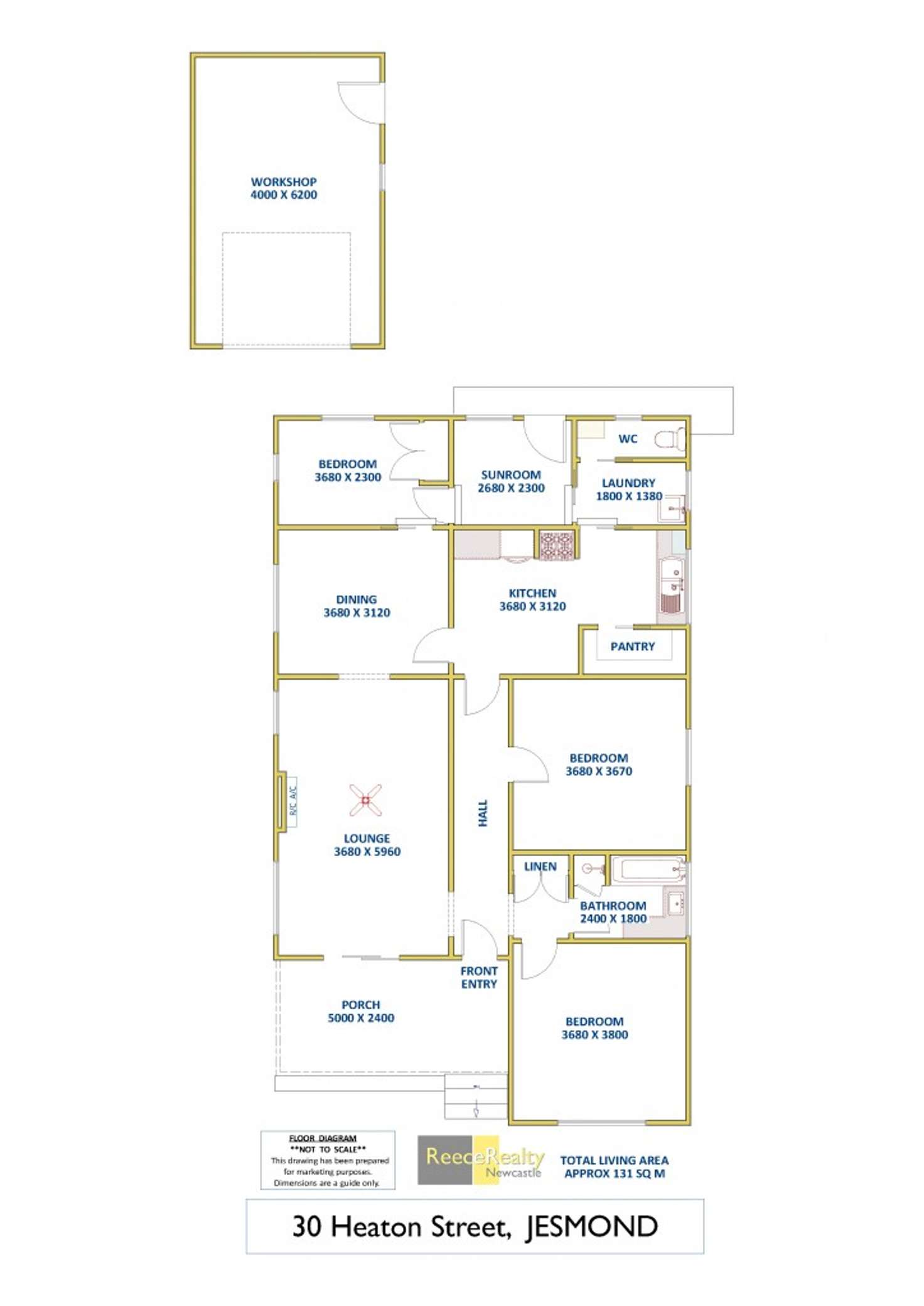 Floorplan of Homely house listing, 30 Heaton Street, Jesmond NSW 2299