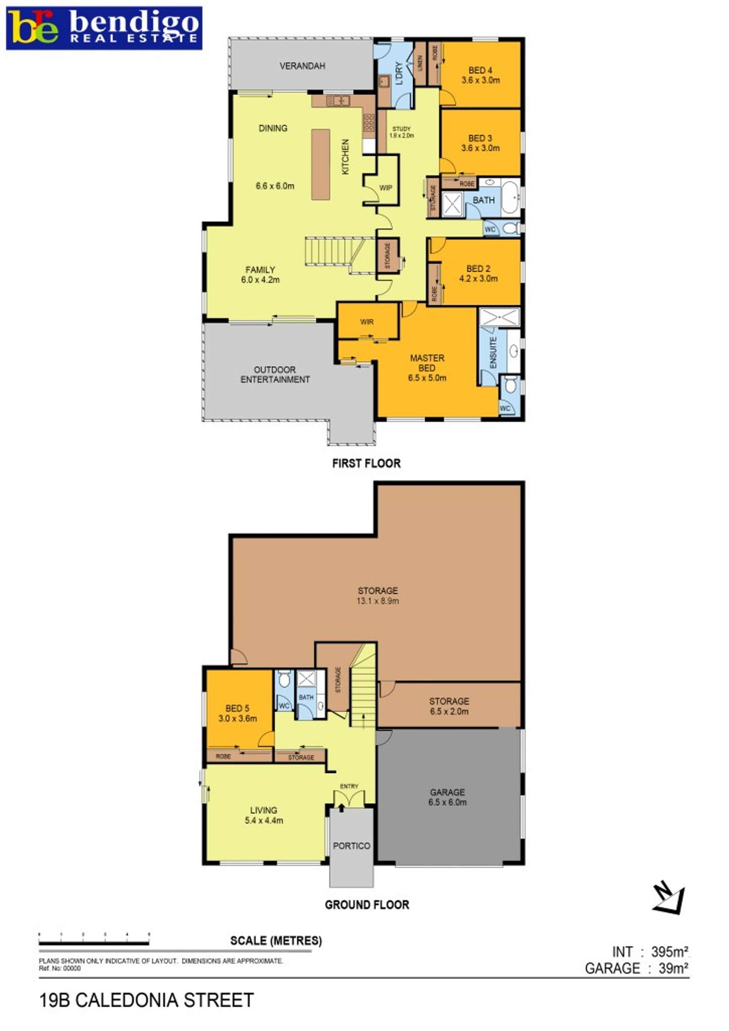 Floorplan of Homely house listing, 19b Caledonia Street, North Bendigo VIC 3550