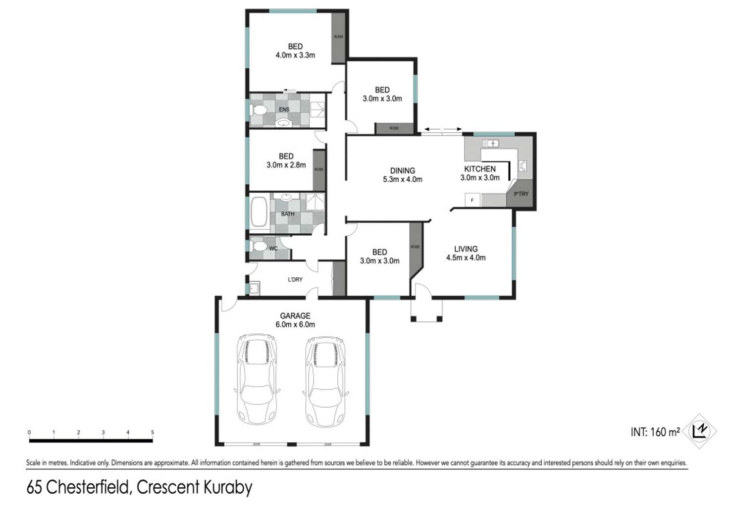 Floorplan of Homely house listing, 65 Chesterfield Crescent, Kuraby QLD 4112