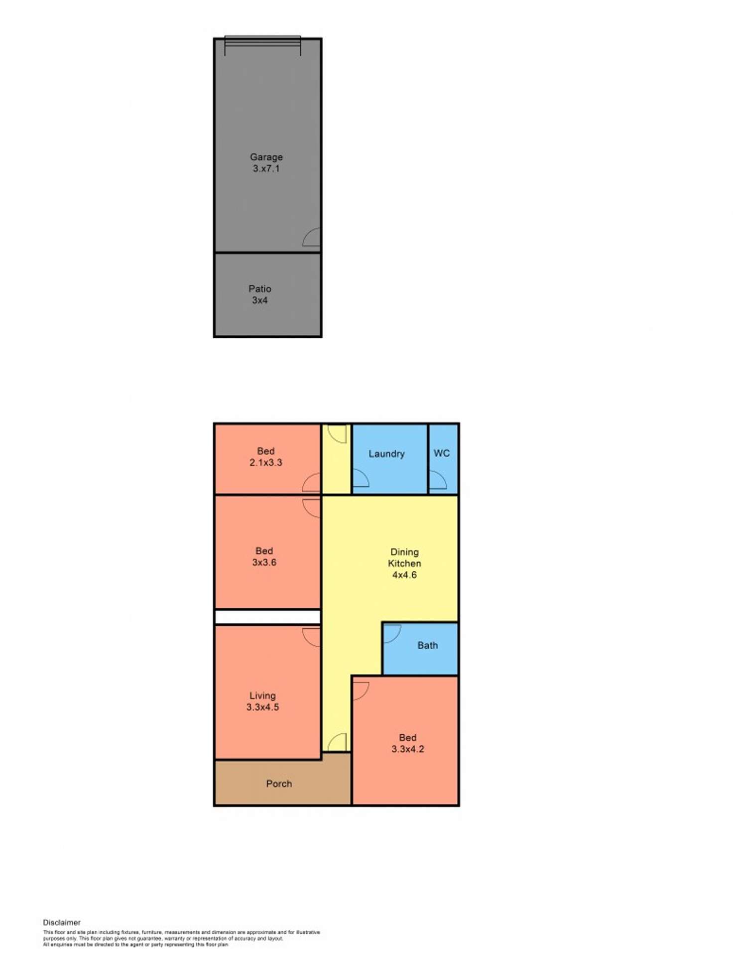 Floorplan of Homely house listing, 5 Court Street, Adamstown NSW 2289
