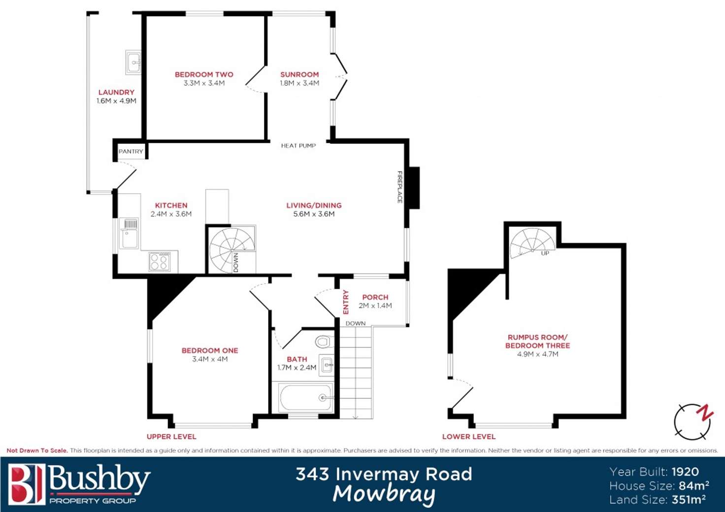 Floorplan of Homely house listing, 343 Invermay Road, Mowbray TAS 7248