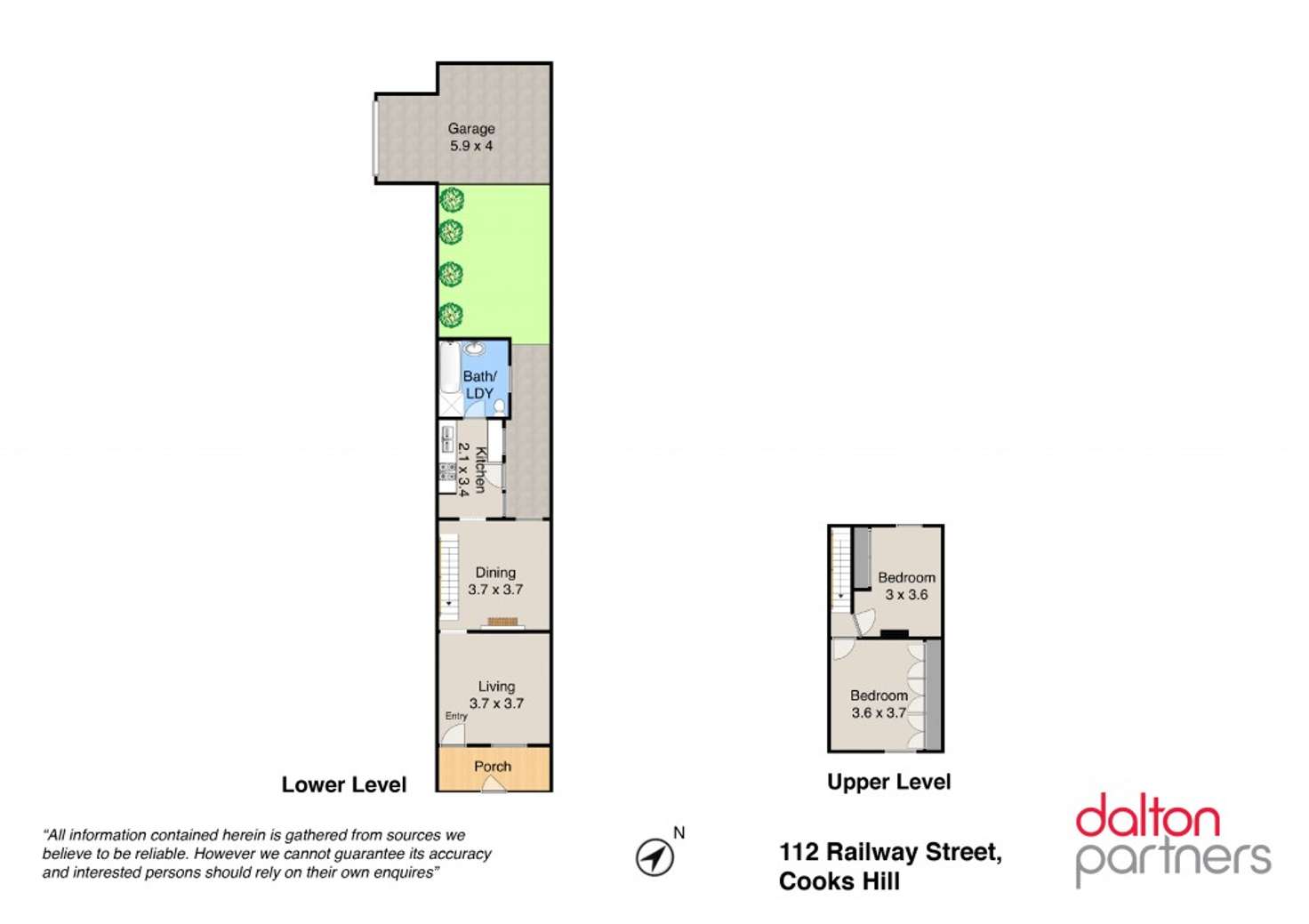 Floorplan of Homely house listing, 112 Railway Street, Cooks Hill NSW 2300