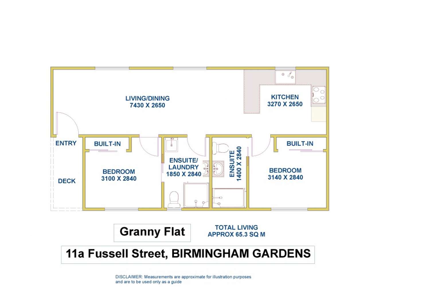 Floorplan of Homely house listing, 11a Fussell Street, Birmingham Gardens NSW 2287