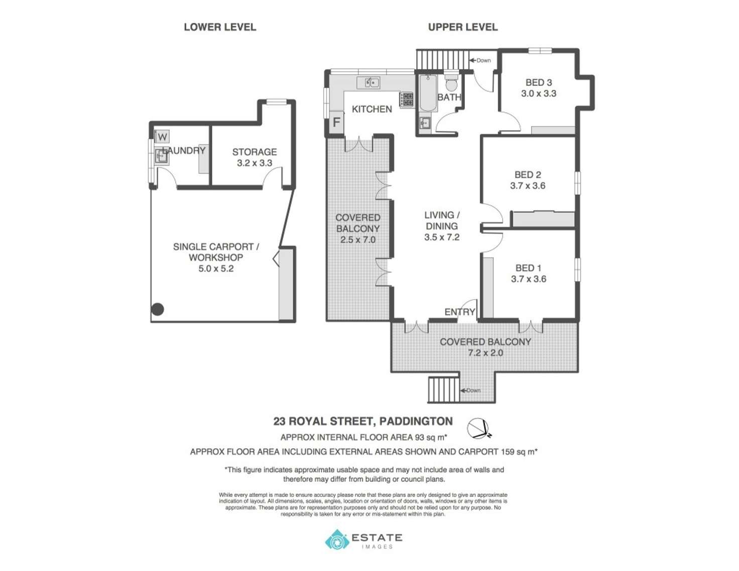 Floorplan of Homely house listing, 23 Royal Street, Paddington QLD 4064