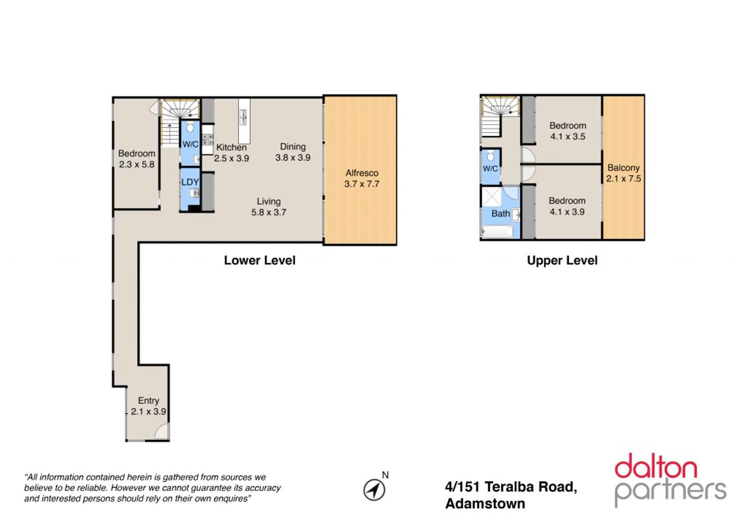 Floorplan of Homely apartment listing, 4/151 Teralba Road, Adamstown NSW 2289