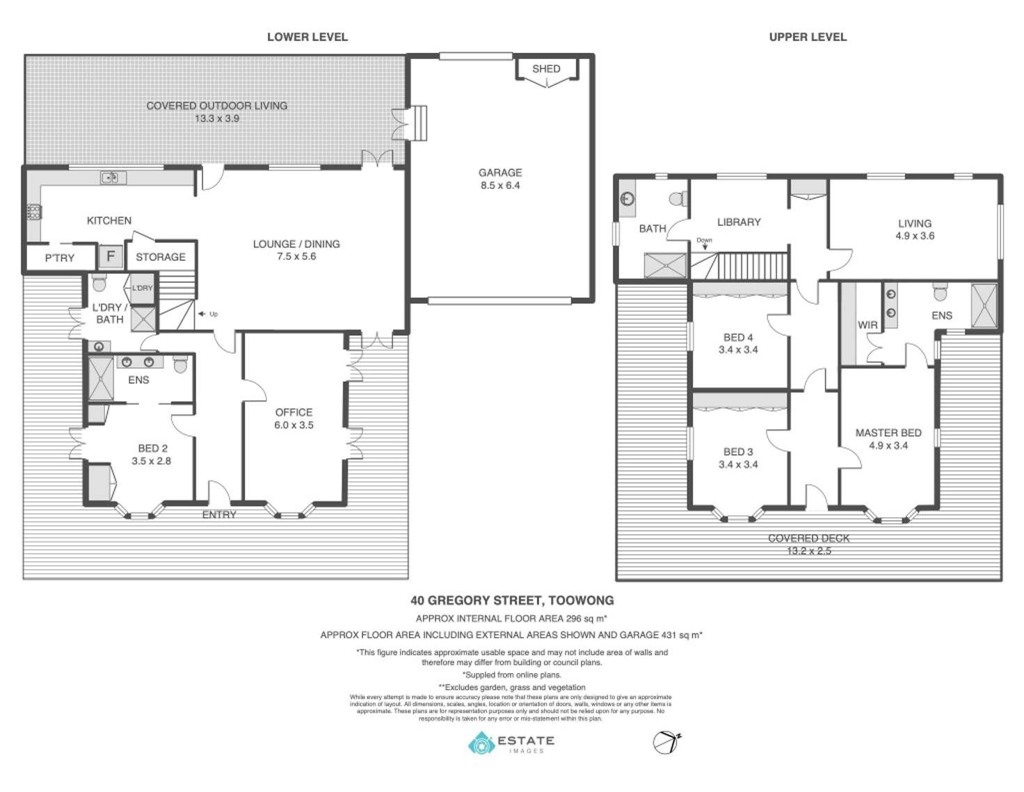 Floorplan of Homely house listing, 40 Gregory Street, Toowong QLD 4066