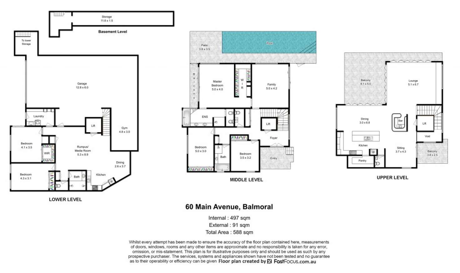 Floorplan of Homely house listing, 60 Main Avenue, Balmoral QLD 4171