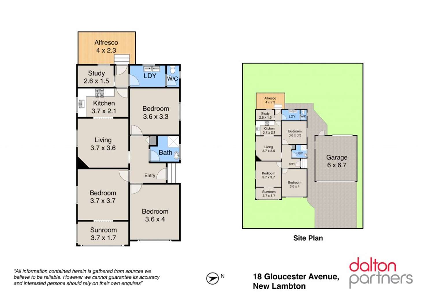 Floorplan of Homely house listing, 18 Gloucester Avenue, New Lambton NSW 2305