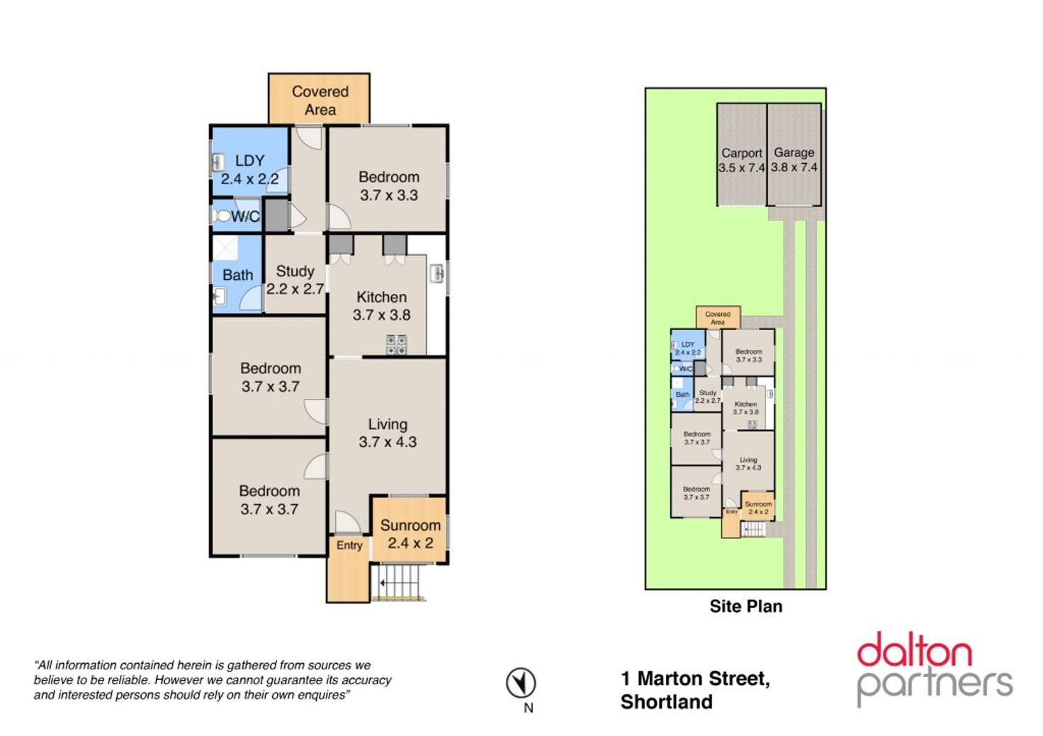 Floorplan of Homely house listing, 1 Marton Street, Shortland NSW 2307