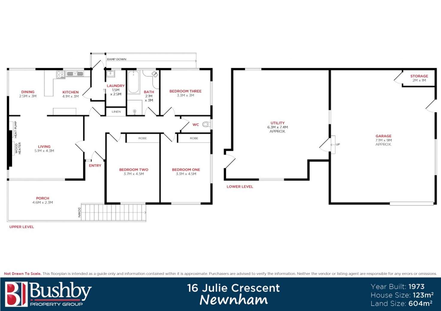 Floorplan of Homely house listing, 16 Julie Crescent, Newnham TAS 7248