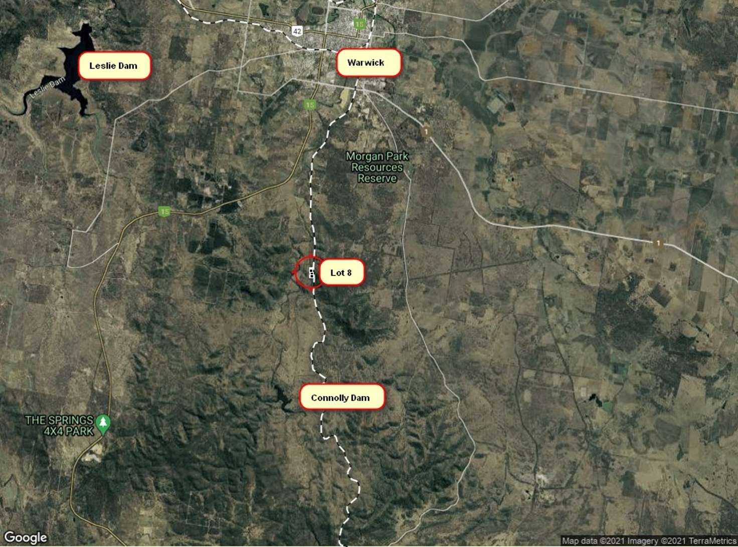 Floorplan of Homely lifestyle listing, LOT 8 Connolly Dam Road, Silverwood QLD 4370