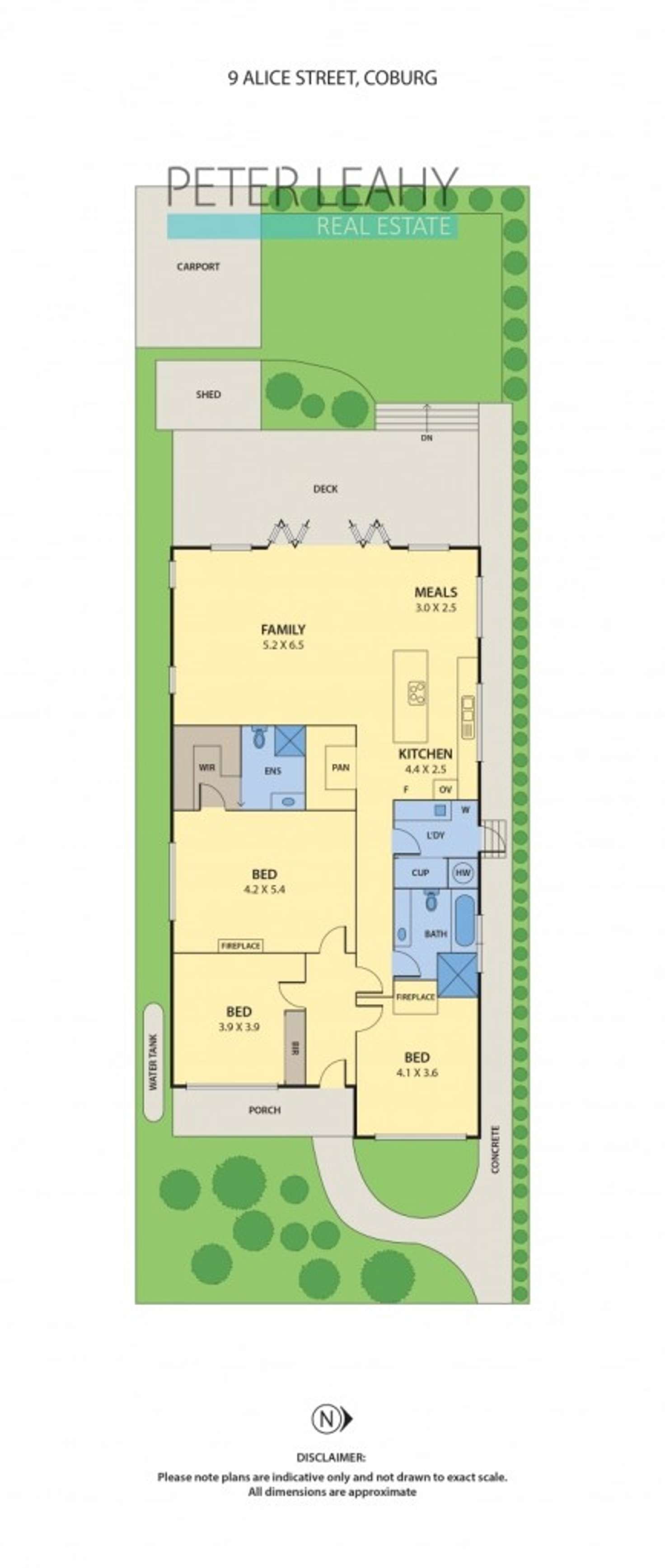 Floorplan of Homely house listing, 9 Alice Street, Coburg VIC 3058