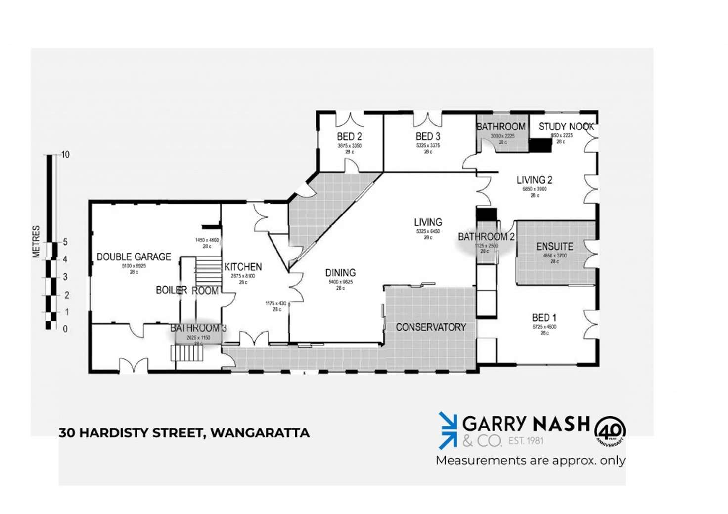 Floorplan of Homely house listing, 30 Hardisty Street, Wangaratta VIC 3677