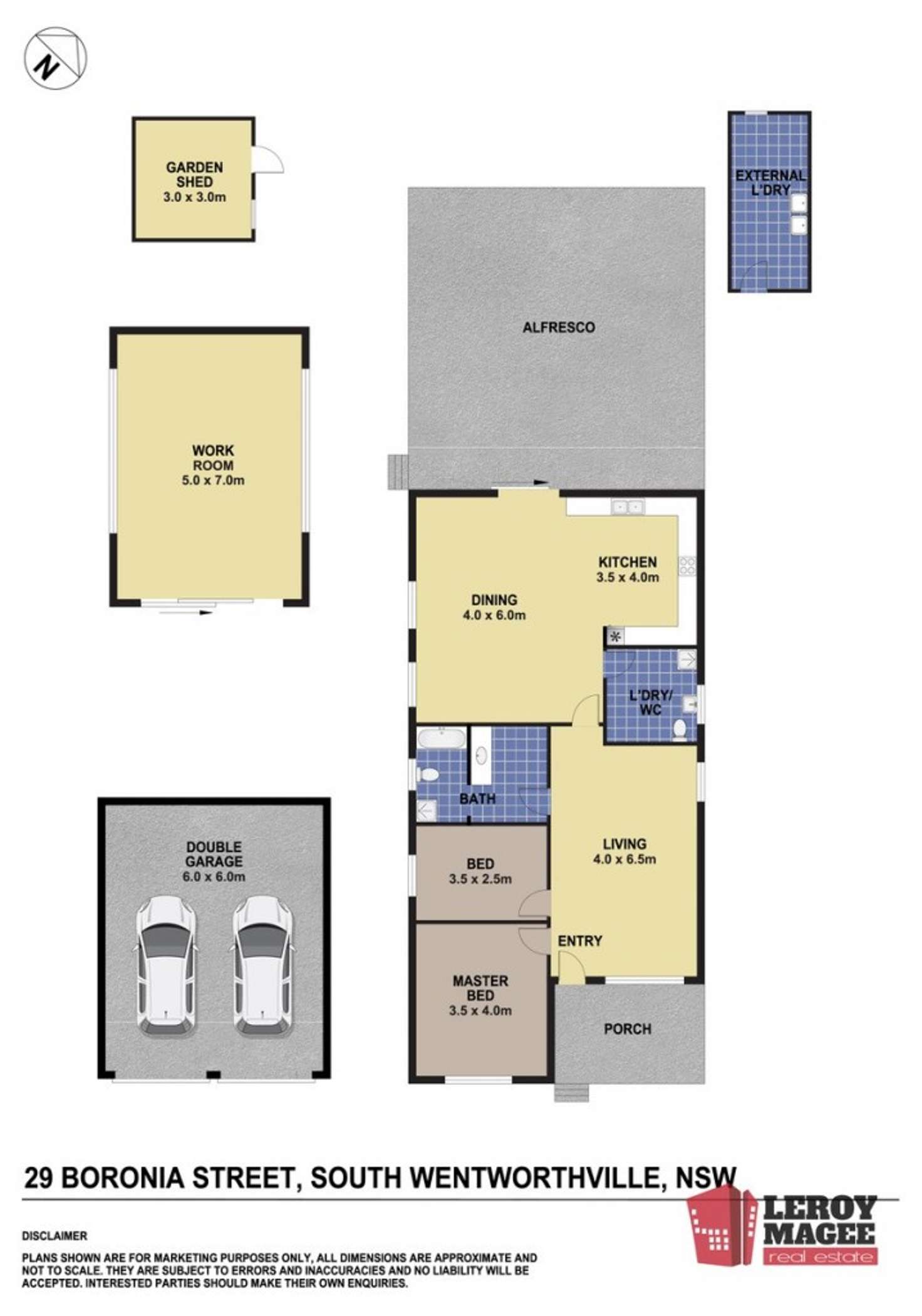 Floorplan of Homely house listing, 29 Boronia Street, South Wentworthville NSW 2145