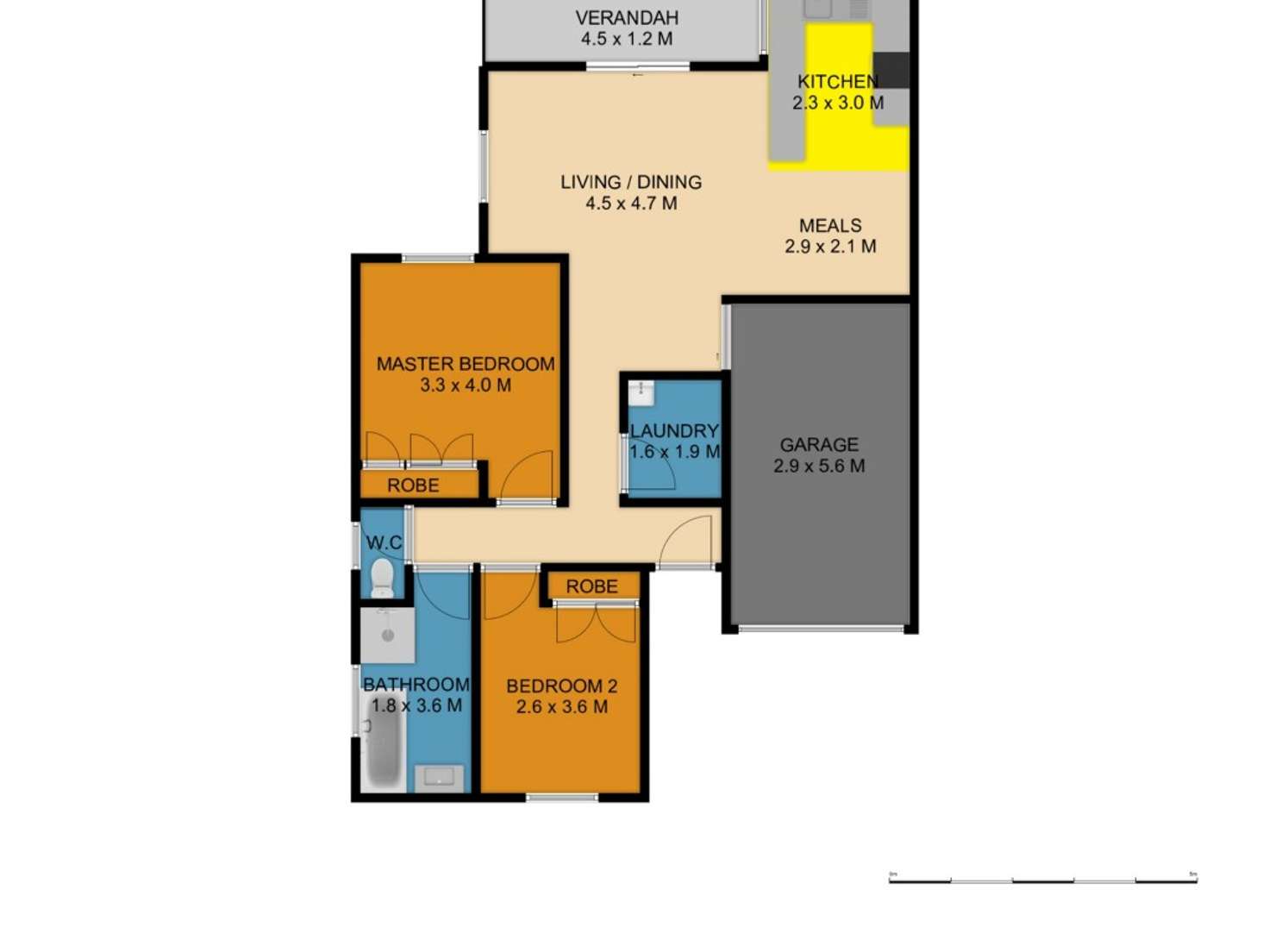 Floorplan of Homely villa listing, 9/22 Mattes Way, Bomaderry NSW 2541