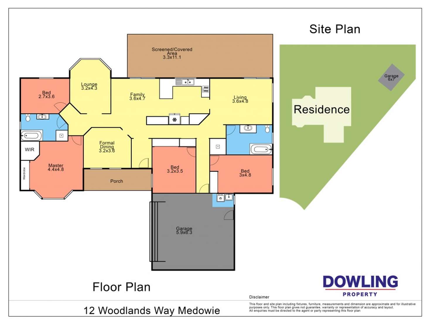 Floorplan of Homely house listing, 12 Woodlands Way, Medowie NSW 2318