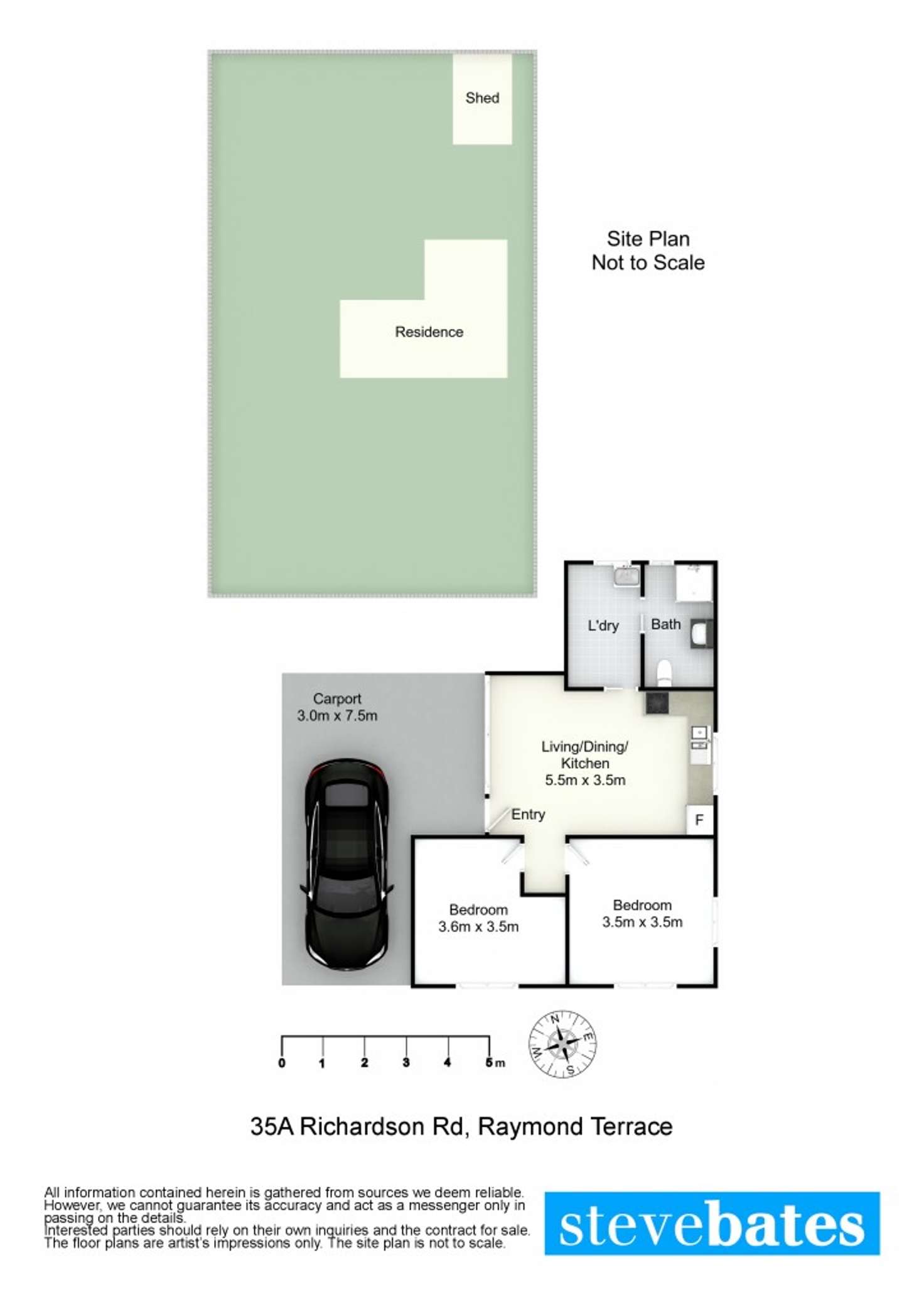 Floorplan of Homely house listing, 35A Richardson Road, Raymond Terrace NSW 2324