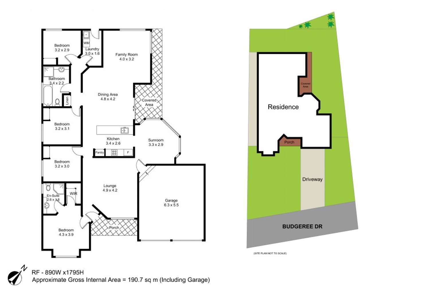 Floorplan of Homely house listing, 54 Budgeree Drive, Aberglasslyn NSW 2320