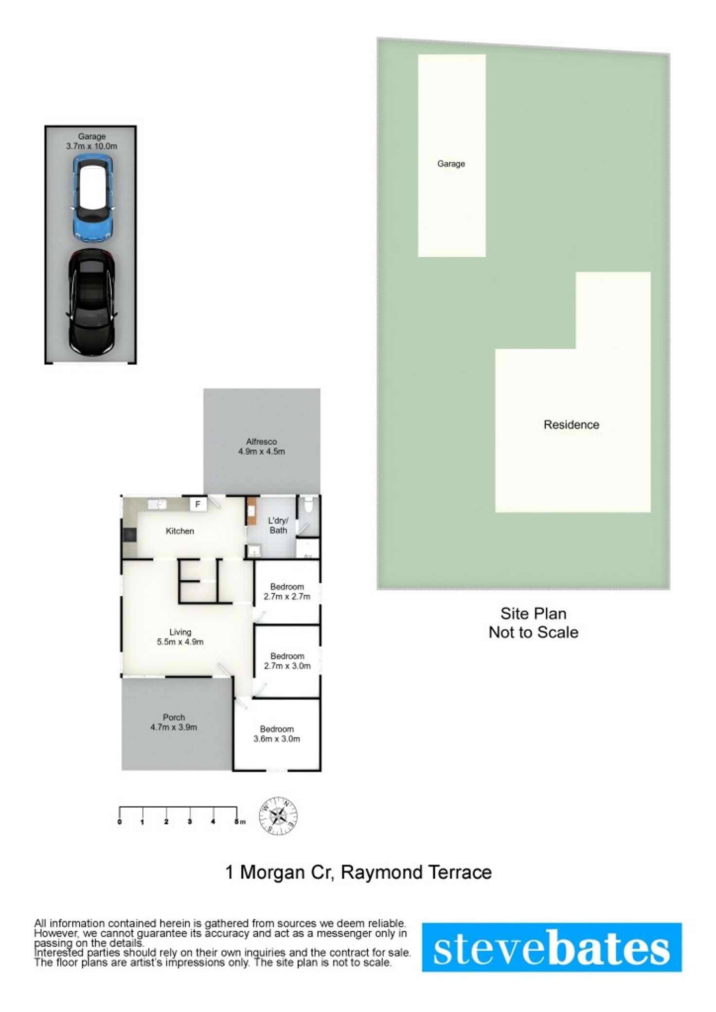 Floorplan of Homely house listing, 1 Morgan Crescent, Raymond Terrace NSW 2324