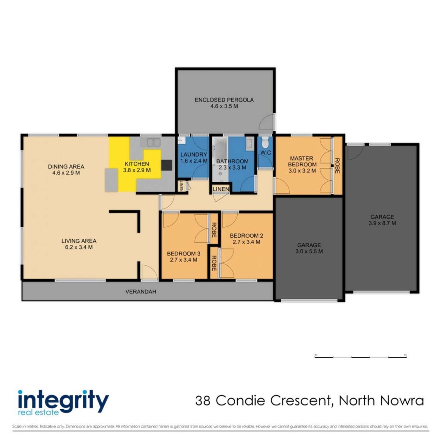 Floorplan of Homely house listing, 38 Condie Crescent, North Nowra NSW 2541