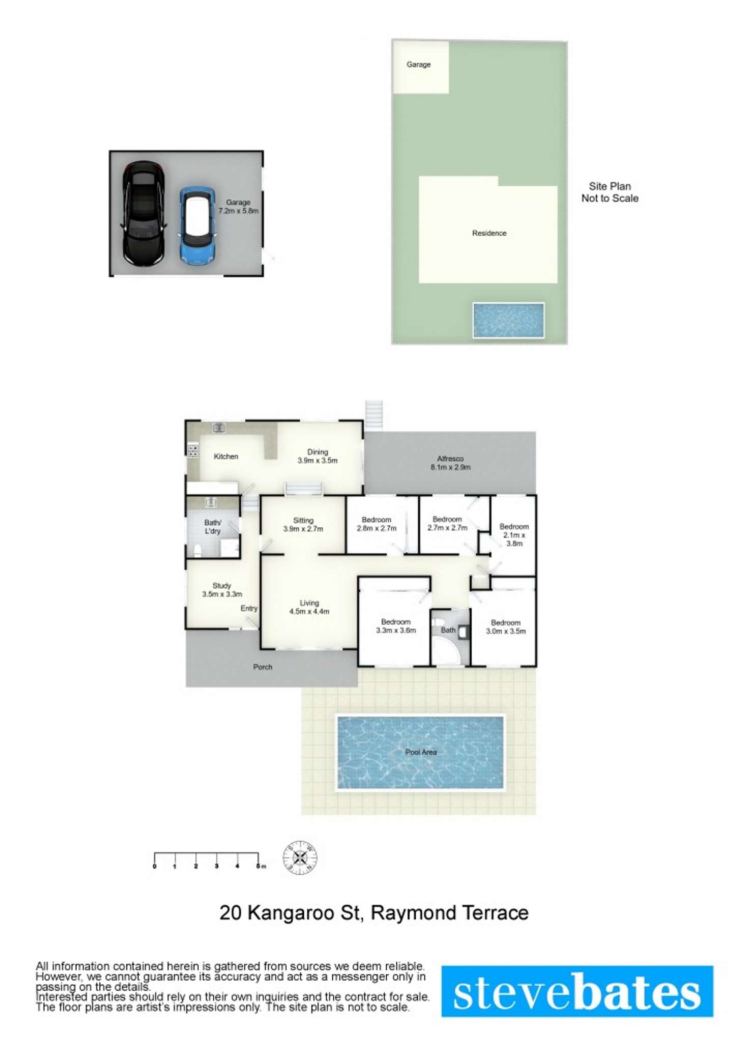 Floorplan of Homely house listing, 20 Kangaroo Street, Raymond Terrace NSW 2324