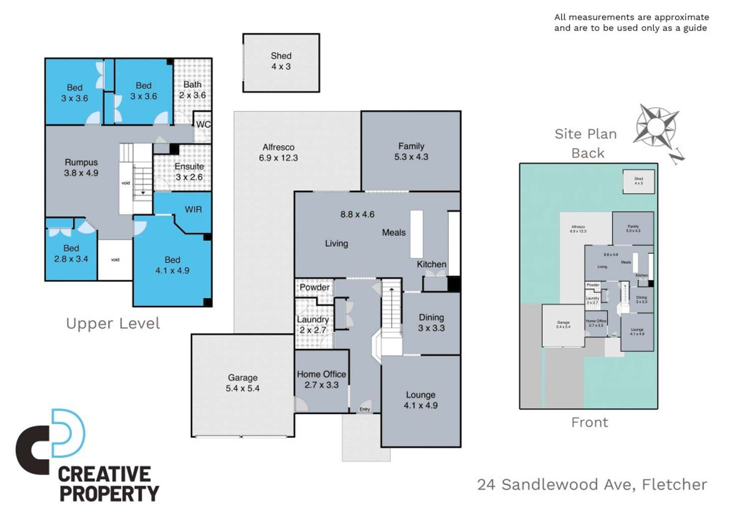 Floorplan of Homely house listing, 24 Sandalwood Avenue, Fletcher NSW 2287