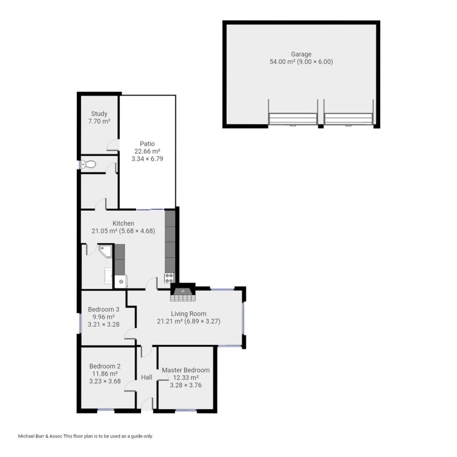 Floorplan of Homely house listing, 3 East Victoria Street, Sheffield TAS 7306