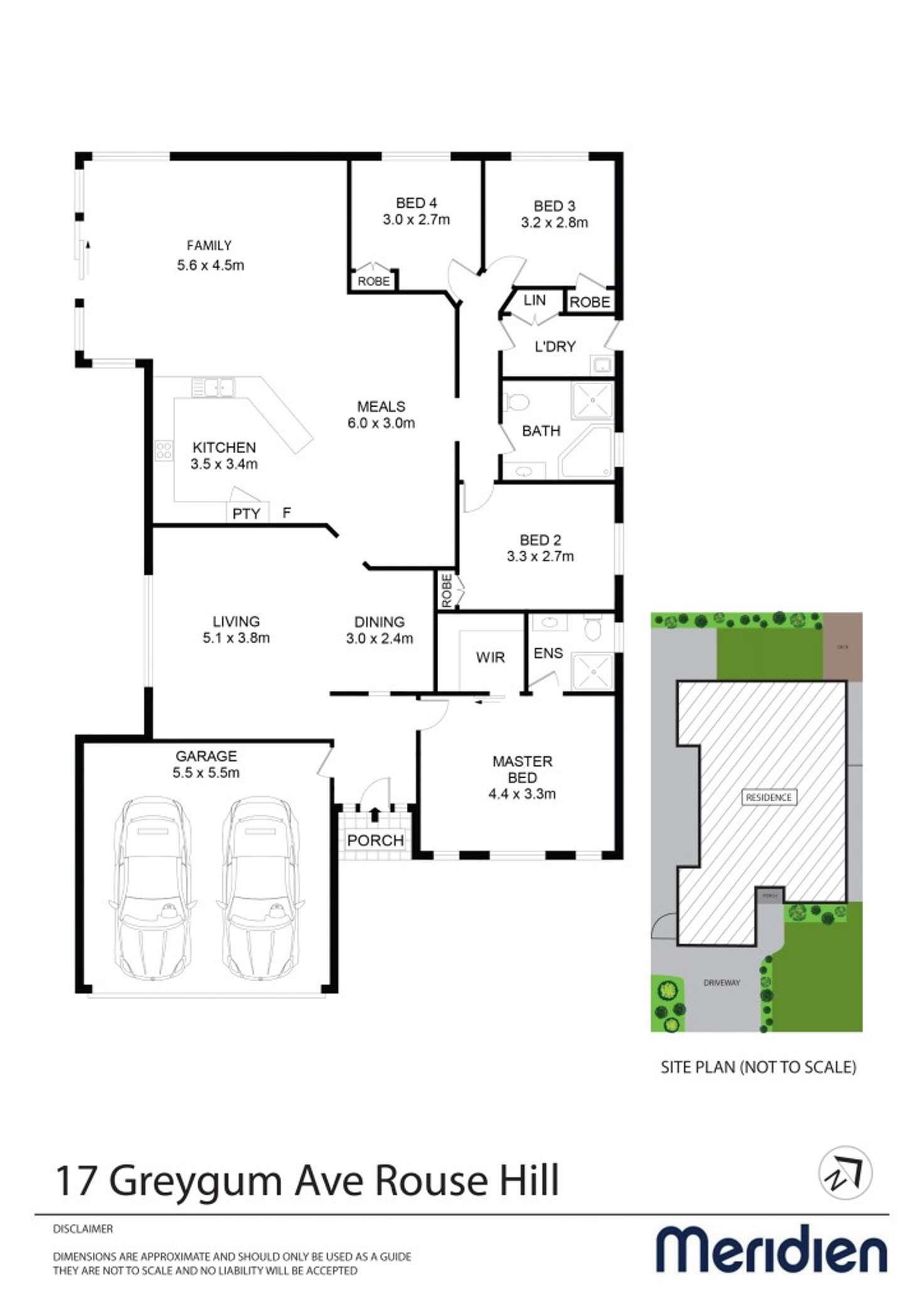 Floorplan of Homely house listing, 17 Greygum Ave, Rouse Hill NSW 2155