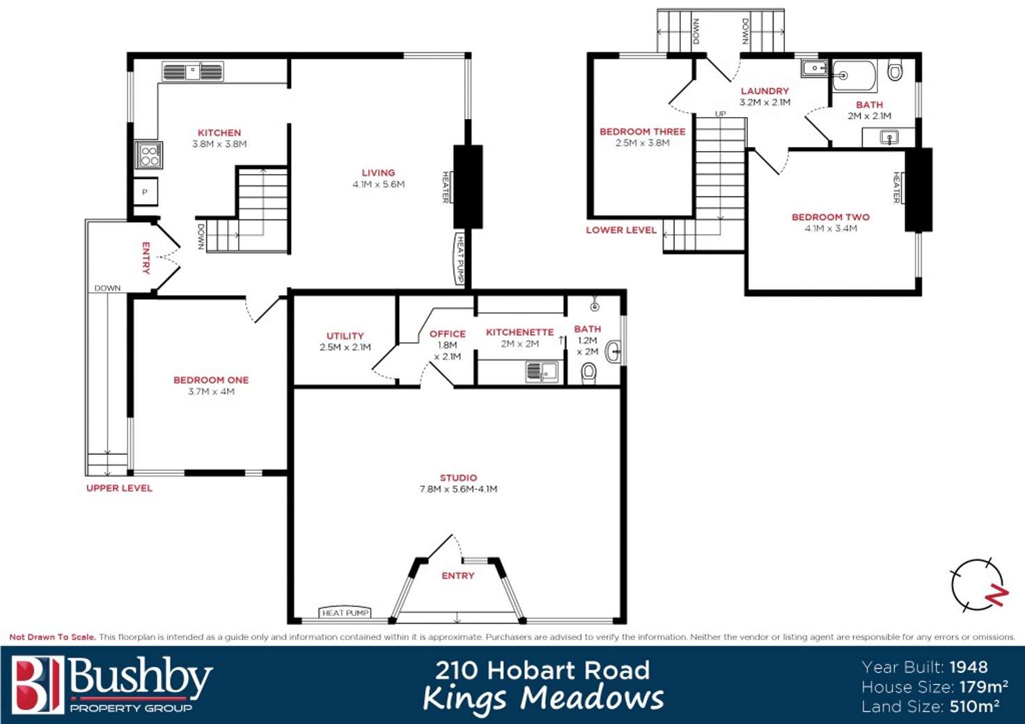 Floorplan of Homely house listing, 210 Hobart Road, Kings Meadows TAS 7249