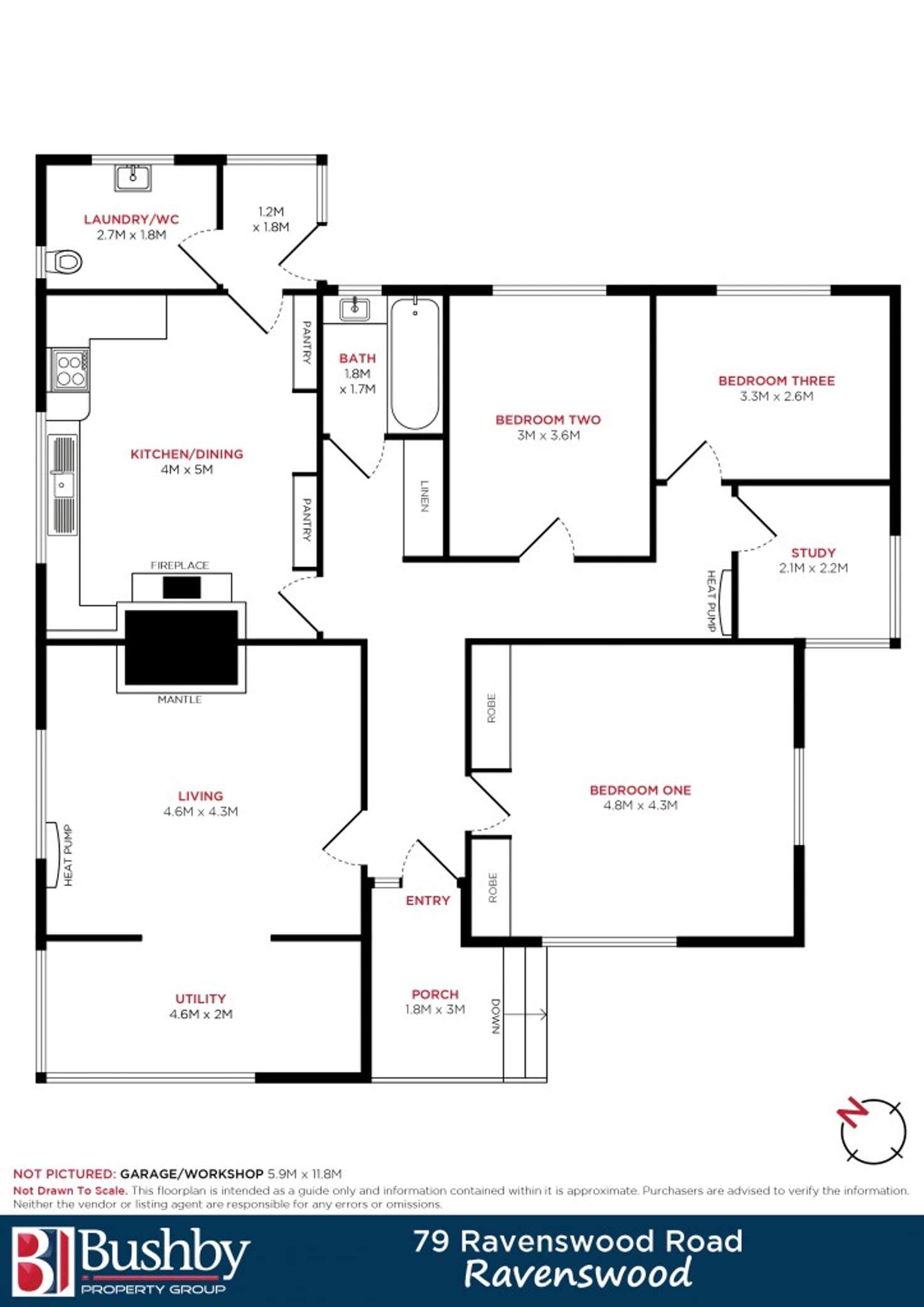 Floorplan of Homely house listing, 79 Ravenswood Road, Ravenswood TAS 7250