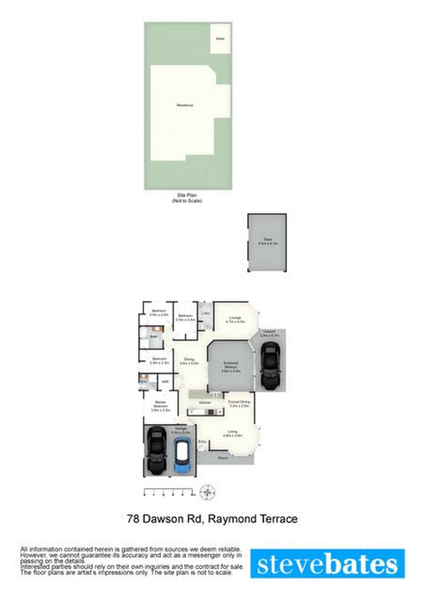 Floorplan of Homely house listing, 78 Dawson Road, Raymond Terrace NSW 2324