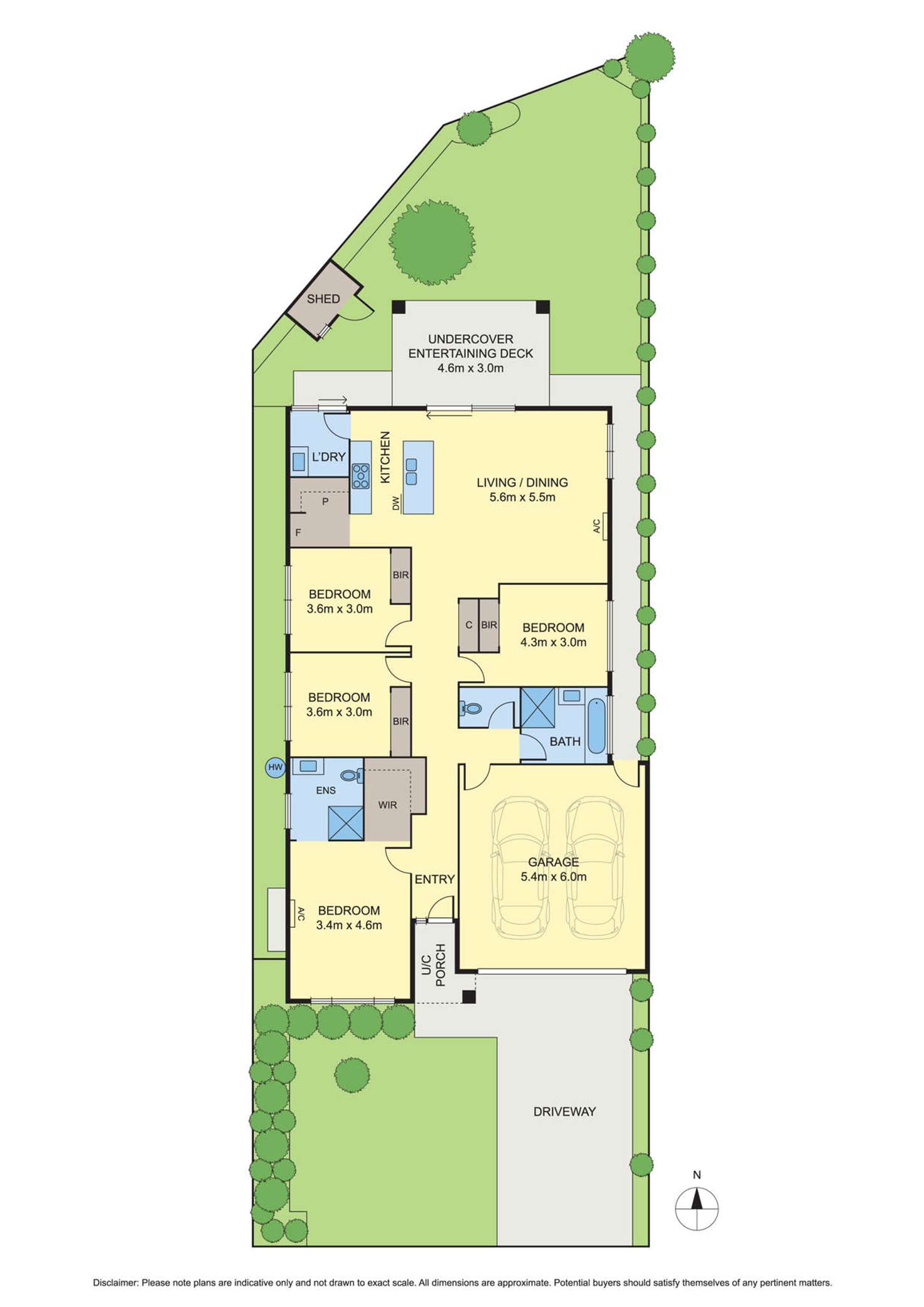 Floorplan of Homely house listing, 20 Daybreak Avenue, Armstrong Creek VIC 3217