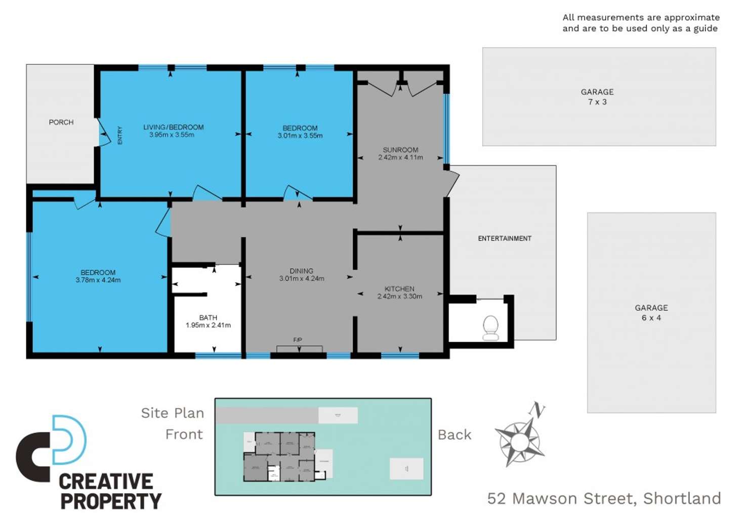 Floorplan of Homely house listing, 52 Mawson Street, Shortland NSW 2307