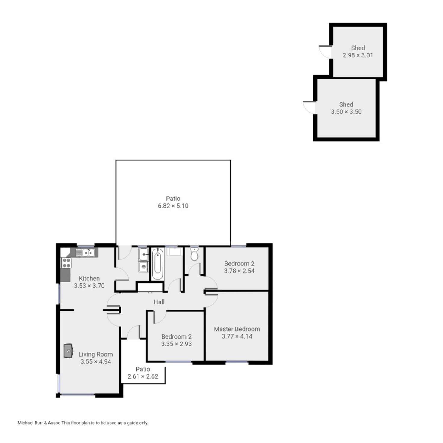 Floorplan of Homely house listing, 10 Casuarina Court, East Devonport TAS 7310