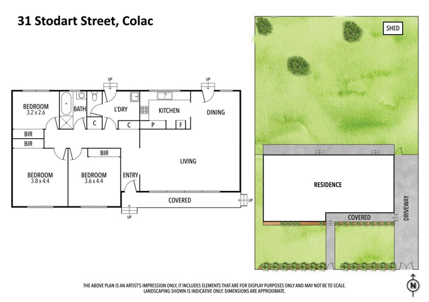 Floorplan of Homely house listing, 31 Stodart Street, Colac VIC 3250