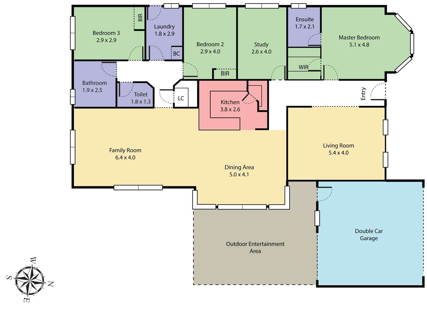 Floorplan of Homely house listing, 21 St Swindons Avenue, Lake Gardens VIC 3355