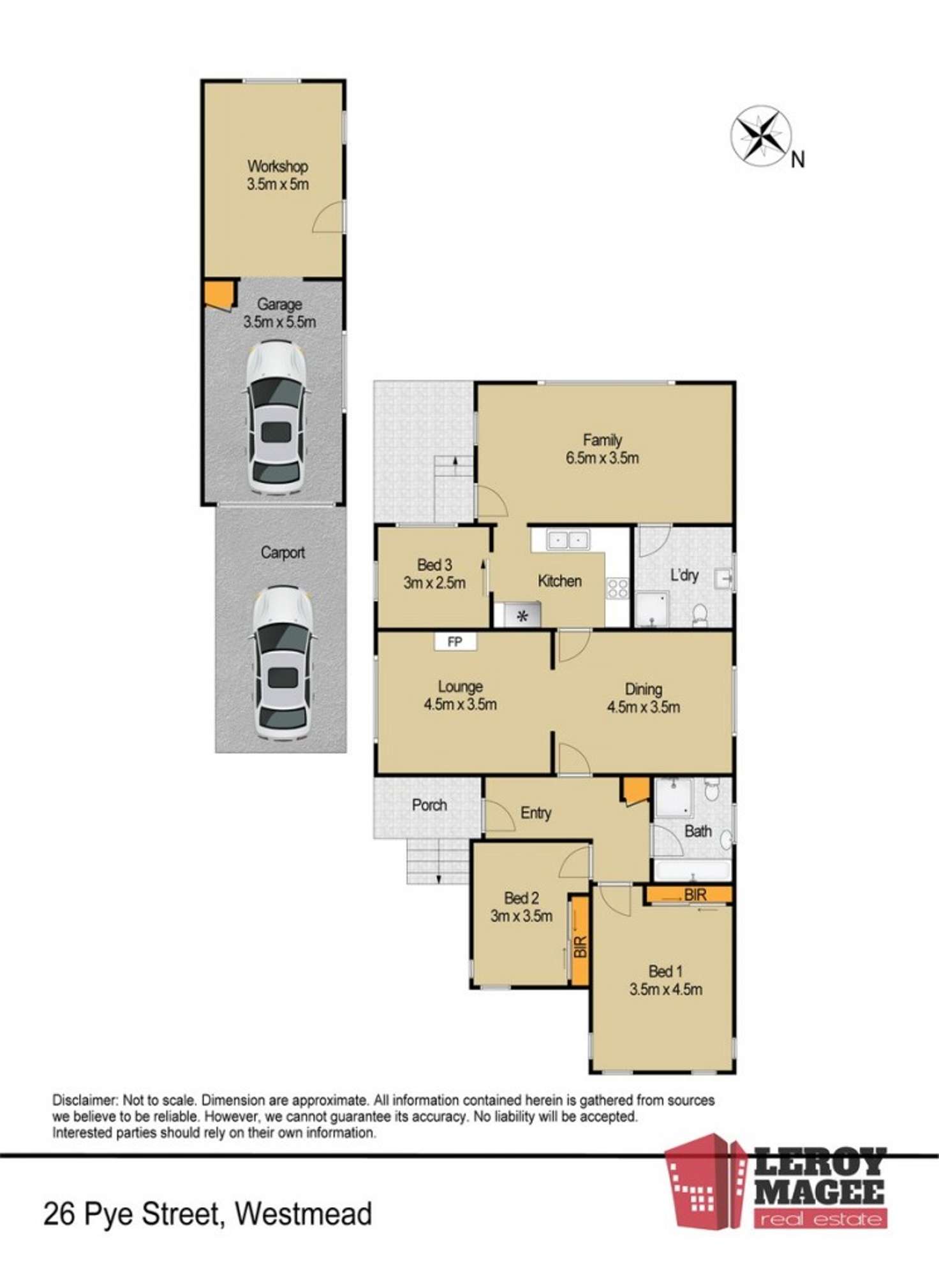 Floorplan of Homely house listing, 26 Pye Street, Westmead NSW 2145