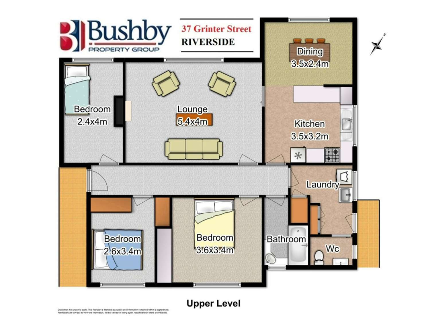 Floorplan of Homely house listing, 37 Grinter Street, Riverside TAS 7250